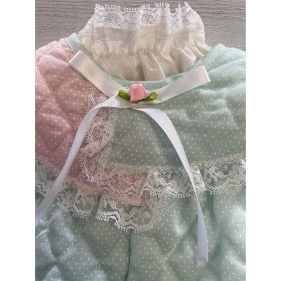 vintage evy of california overall set 6-9 months - Picture 5 of 9